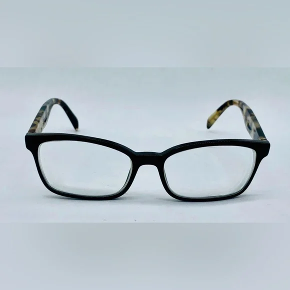 Authentic Prada VPR 18T Eyeglasses Black Havana Tortoise w/ Case Certified - Picture 7 of 8